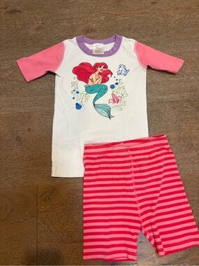 Hanna Andersson size 130 (8) Ariel Mermaid Pajama Set